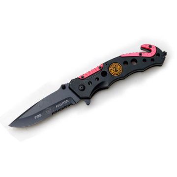 Fire Department Tactical Rescue Spring Assisted Knife